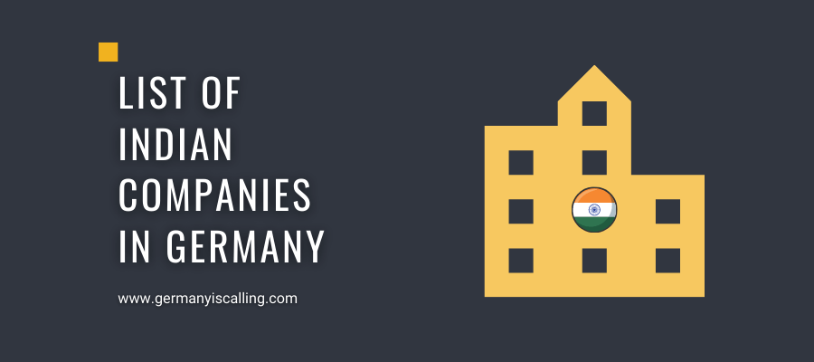 List of Indian Companies in Germany
